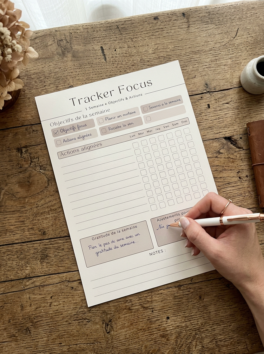 Tracker Focus — Semaine