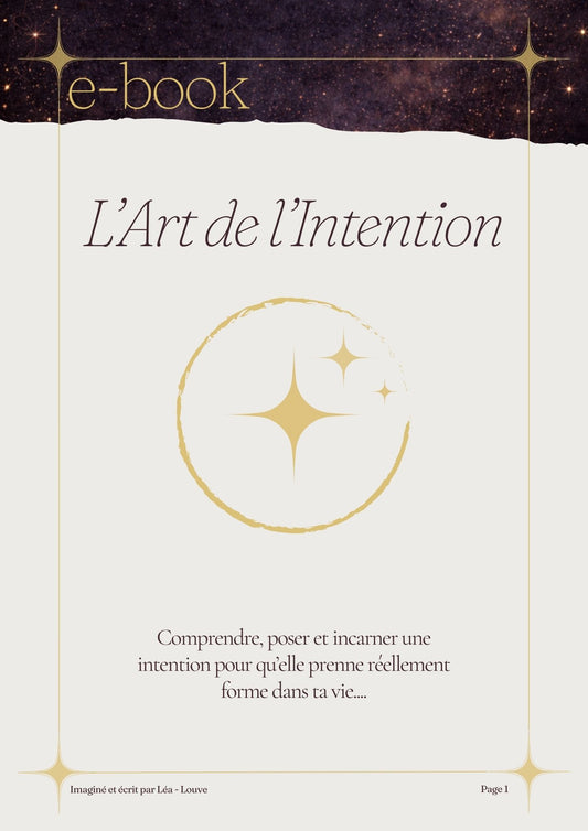 L'Art de l'Intention - ebook gratuit